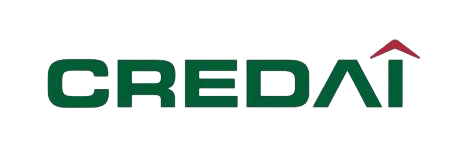 CREDAI logo green text